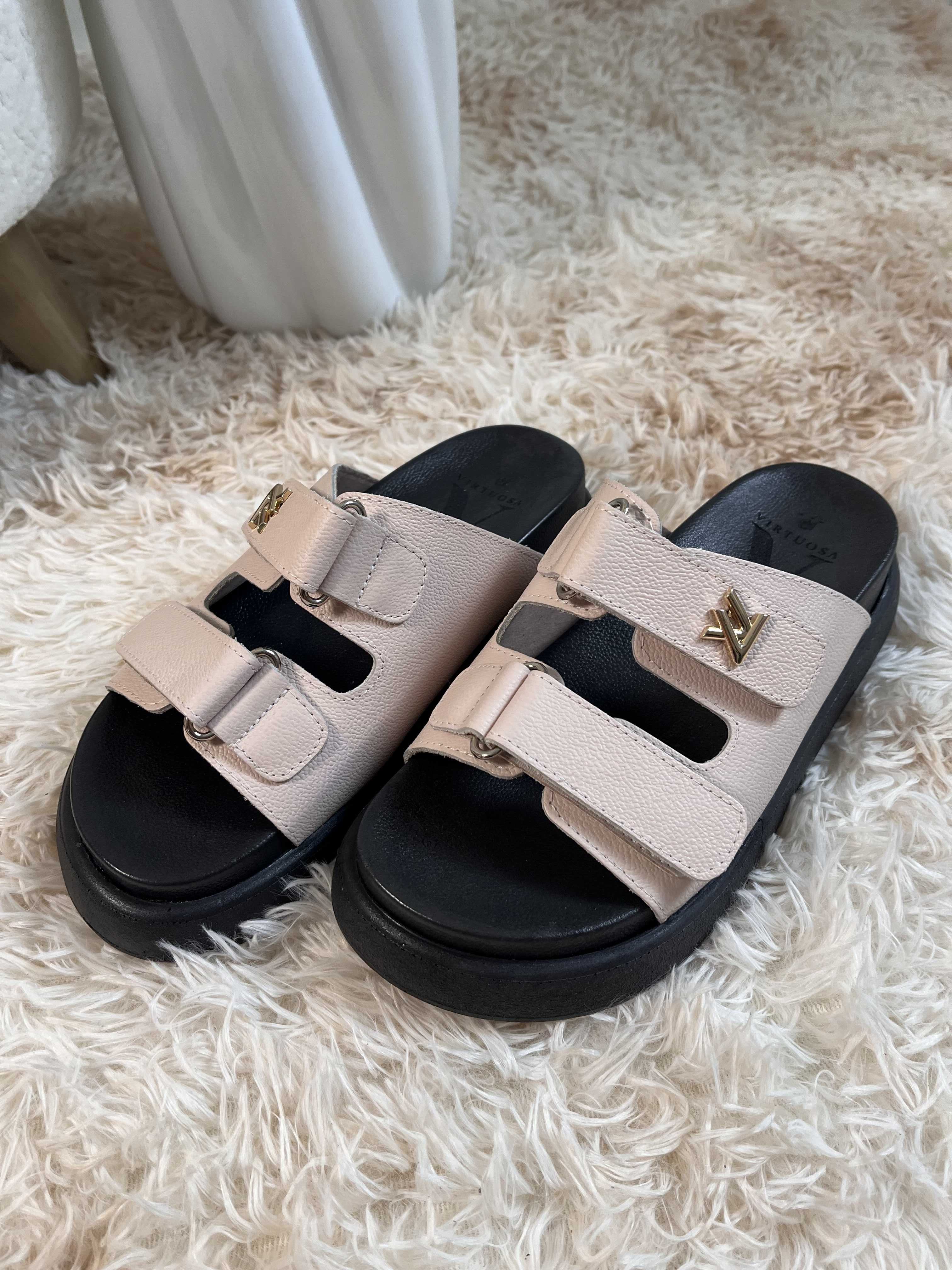 Sandalia canoa correas
