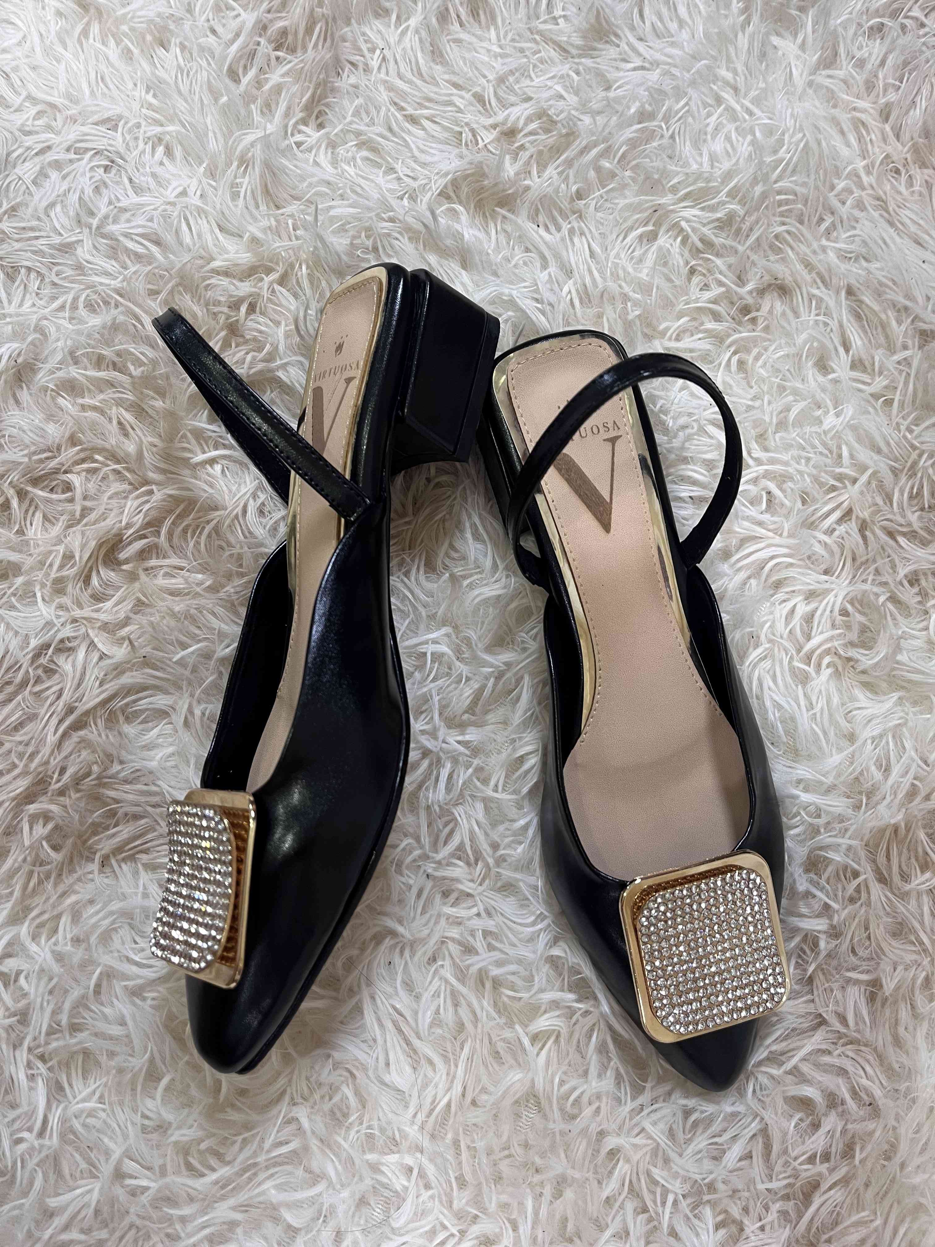 Baleta herraje diamantes