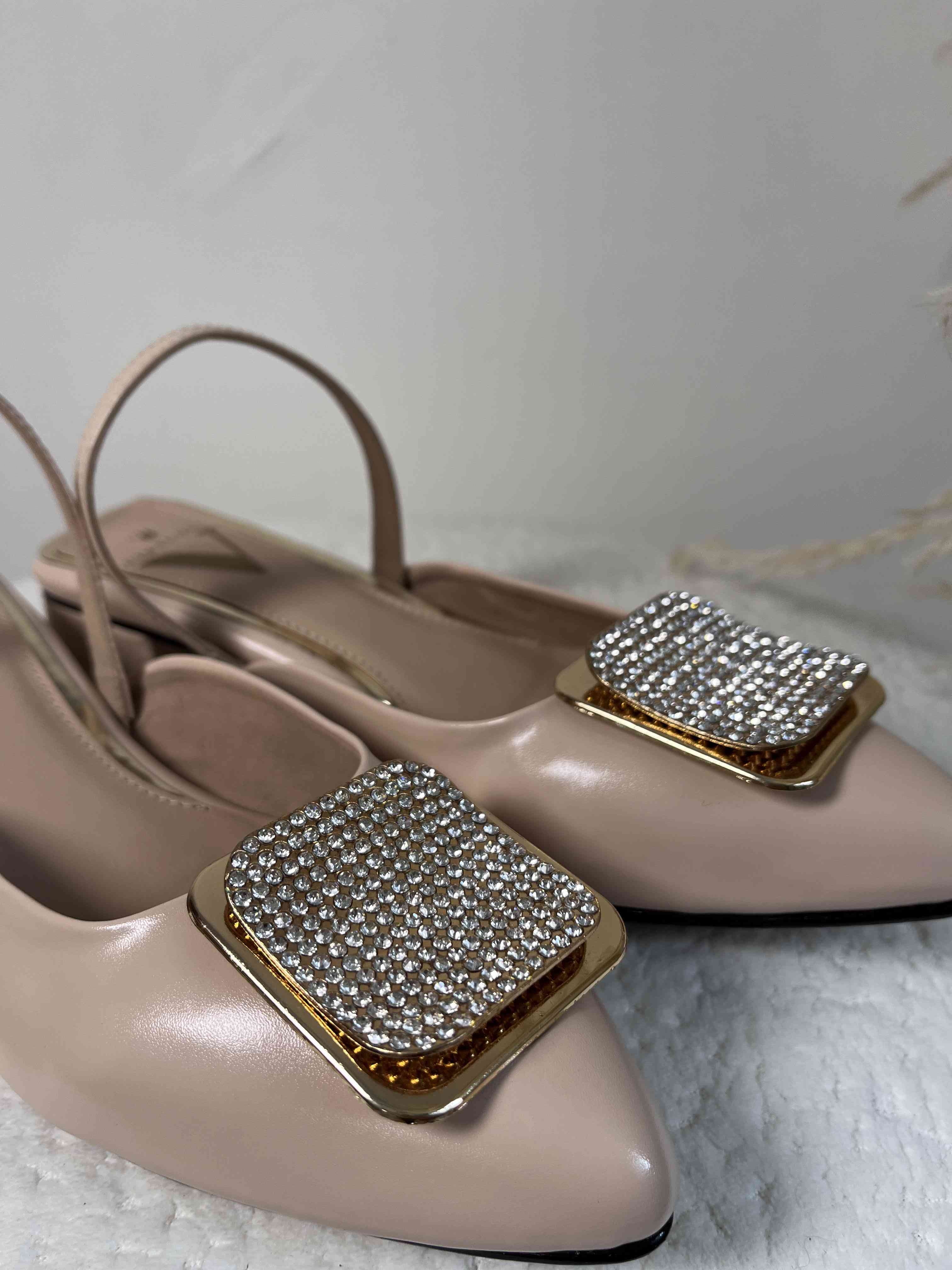 Baleta herraje diamantes